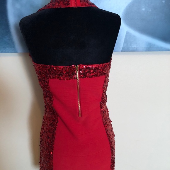 GUESS sequin mirage dress - Picture 10 of 12